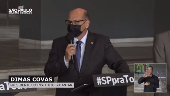 Covas: Ministério da Saúde não procurou Butantan para mais doses de Coronavac