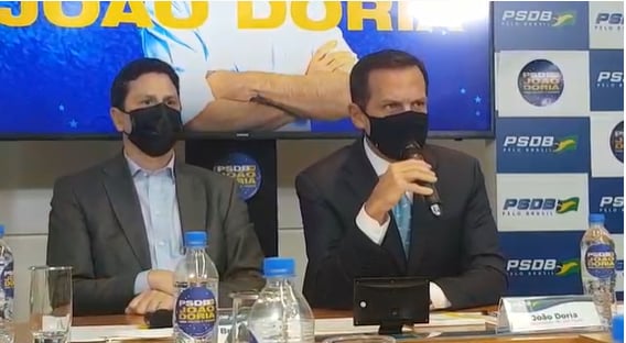 Doria volta a dizer que, se vencer prévias, terá vice mulher
