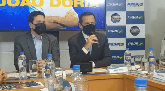 Doria: vencedor das prévias do PSDB será “naturalmente” o candidato da 3ª Via