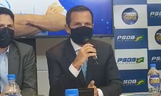 Para Doria, antipetismo vai, de novo, dominar campanha em 2022