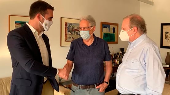 Fernando Henrique dá conselhos para Leite vencer as eleições