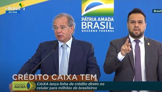 Guedes diz que economia brasileira já se recuperou “em V”