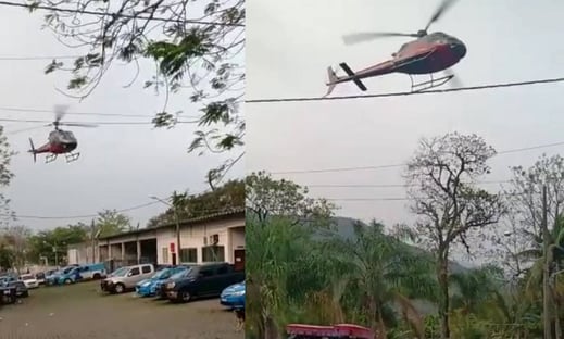 Piloto de helicóptero faz manobra após ser sequestrado e evita fuga em presídio