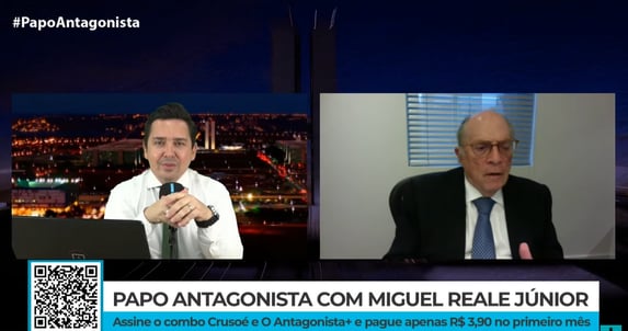 Reale Júnior: Não é uma cartinha bisonha escrita por Temer que vai desfazer ações de Bolsonaro