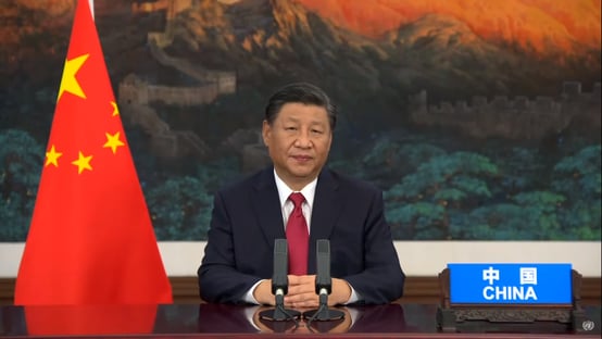 Xi Jinping começa discurso à ONU celebrando centenário do Partido Comunista
