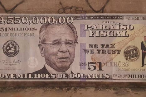 1 Guedes = US$ 9,5 milhões