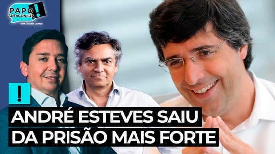 André Esteves saiu da prisão mais forte