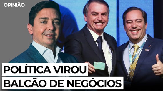 Política virou balcão de negócios
