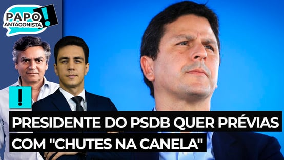 Presidente do PSDB quer prévias com “chutes na canela”