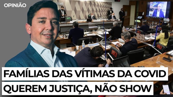Famílias das vítimas da Covid querem justiça, não show
