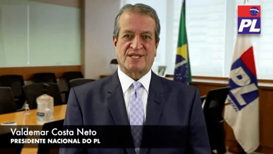 Em vídeo, Valdemar Costa Neto escancara as portas do PL para Bolsonaro; assista