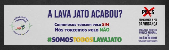 “A Lava Jato acabou? Criminosos torcem pelo sim”
