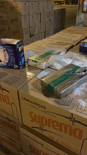 PF faz maior apreensão de cocaína da história do Rio
