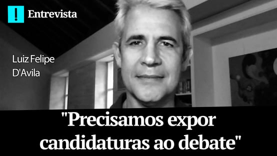 Luiz Felipe DAvila, sobre Terceira Via: “Precisamos expor candidaturas ao debate”