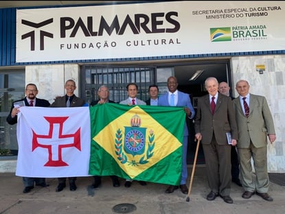 Sérgio Camargo recebe “família real” do Brasil na Fundação Palmares