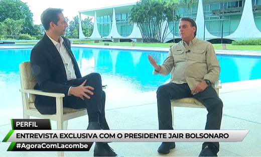 Bolsonaro derruba audiência da RedeTV!