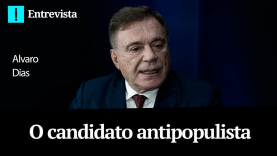 Alvaro Dias: “Não há hipótese de Moro se considerar um salvador da pátria”