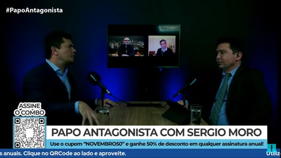 “Nunca houve cruzada pessoal contra Lula”, diz Moro, sobre condenações do ex-presidente
