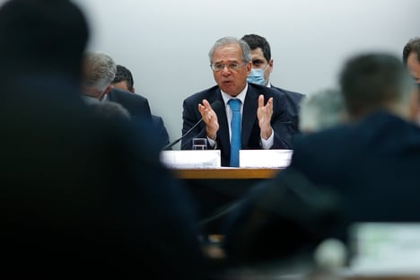 Guedes participa do Fórum Econômico Mundial e debate perspectivas globais