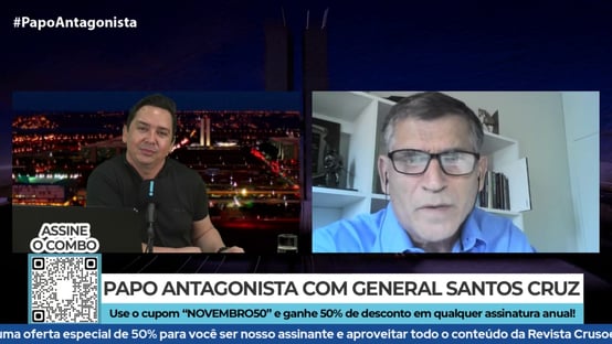 “Que cada um responda pelas suas ações”, diz Santos Cruz, sobre militares bolsonaristas
