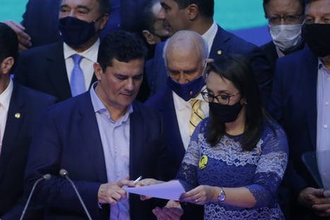 Sergio Moro pode migrar para União Brasil com aval do Podemos