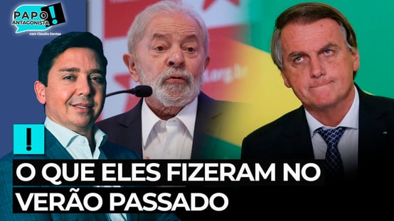 Bolsonaro e Lula querem apagar o que fizeram no verão passado