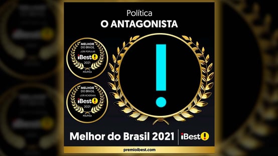 Prêmio iBest: O Antagonista é bicampeão na categoria Política