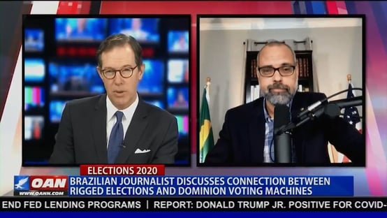 Smartmatic cita entrevista de Allan dos Santos retuitada por Trump como prova em processo