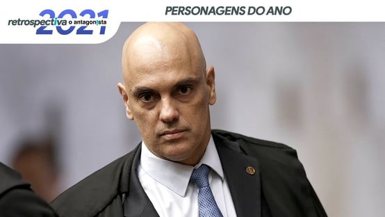 Alexandre de Moraes, a nêmesis de Jair Bolsonaro