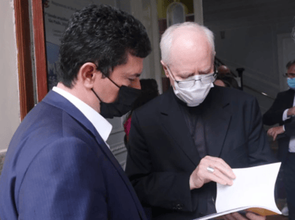 Moro se reúne com cardeal Dom Odilo Scherer