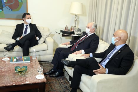 Em reunião com Moraes e Fachin, Pacheco prometeu reativar a CPMI das Fake News