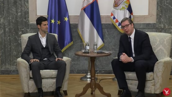 Djokovic se reúne com presidente da Sérvia e promete explicações sobre deportação