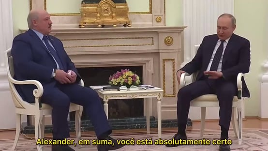 Ditador da Belarus diz que guerra está se arrastando demais