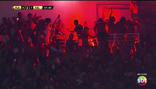 Flamengo garante recorde de audiência ao SBT