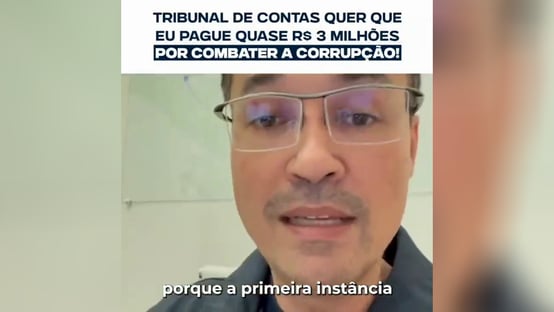 Intimado pelo TCU a pagar 2,8 milhões, Deltan reage nas redes
