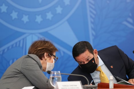 Mourão diz que Tereza Cristina, possível vice de Bolsonaro, é “pessoa diferenciada”