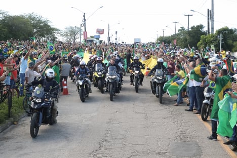 Desde morte de Genivaldo, Bolsonaro fez oito motociatas sem capacete pelo país