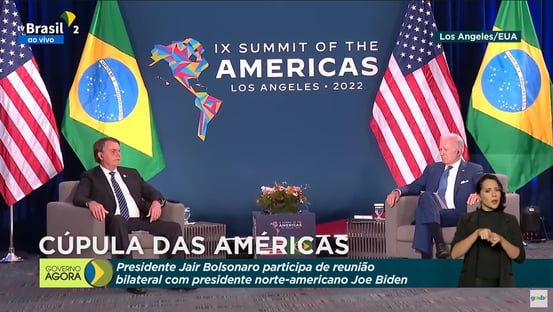 Em reunião com Biden, Bolsonaro pede “eleições limpas, confiáveis e auditáveis” no Brasil