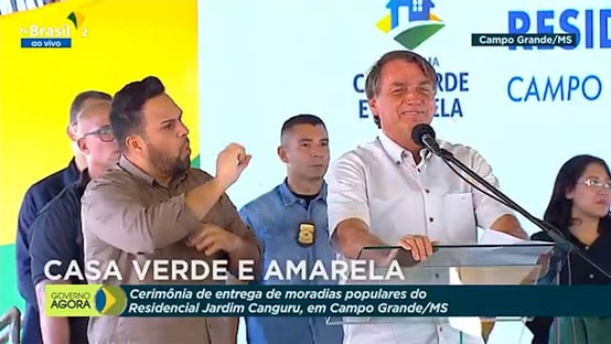 Vídeo: “Se quiser discursar, você vem para cá, cara”, diz Bolsonaro em evento