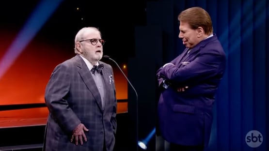 A homenagem de Silvio Santos a Jô Soares