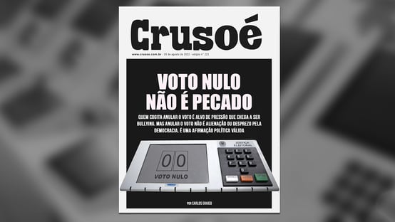 Crusoé: voto nulo não é pecado