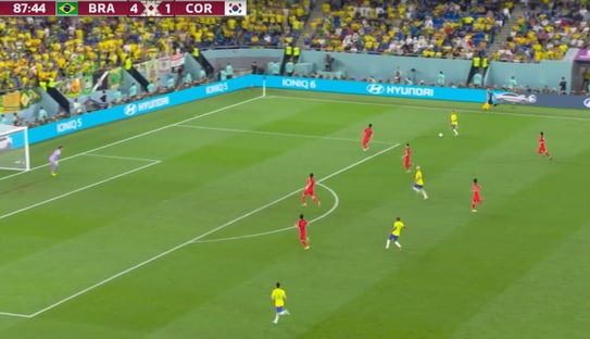 Brasil goleia Coreia do Sul e avan&ccedil;a para as quartas