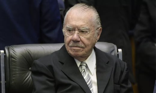Em encontro, Bolsonaro deu os parabéns a Sarney