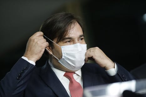 Entrevista de Wajngarten parece combinada, diz Rodrigo Maia