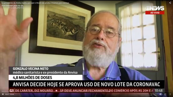 Saúde tem um “bando de militares que nem de guerra entende”, diz fundador da Anvisa