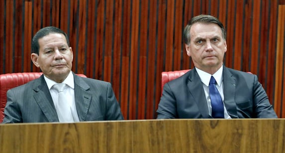 Bolsonaro isola Mourão na Cúpula do Clima