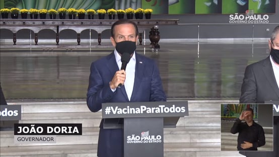 Doria sobre vacina em mãe de Bolsonaro: “Polêmica totalmente desnecessária”