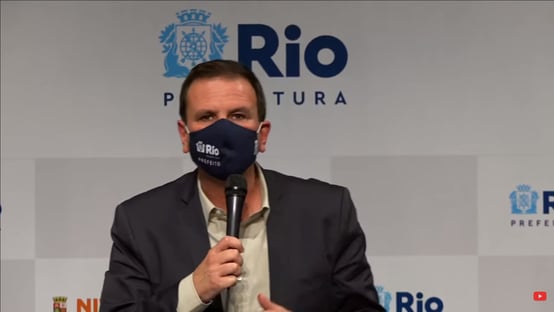 Paes anuncia decreto para liberação de grandes eventos no Rio