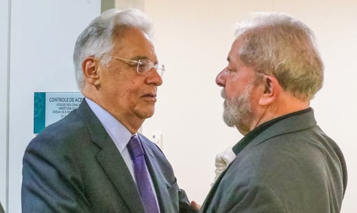 FHC diz que, entre Lula e Bolsonaro, vota no menos ruim