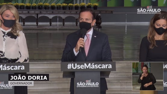 Doria anuncia 11 hospitais de campanha com 280 leitos